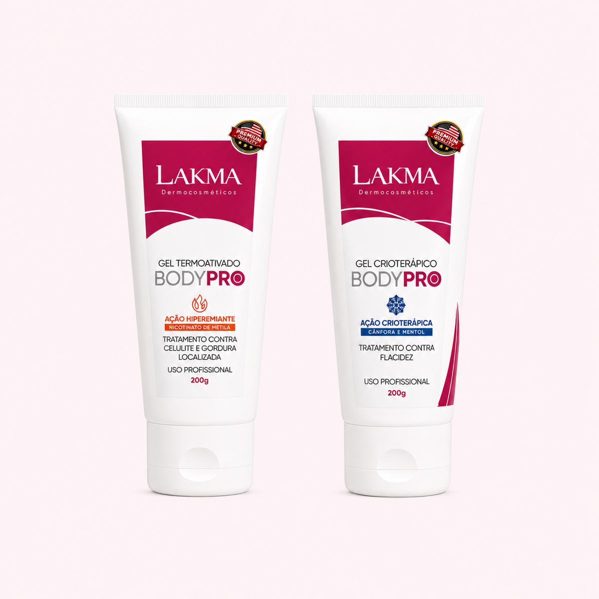 Kit BodyPro Gel Crioterápico + Gel Termoativado