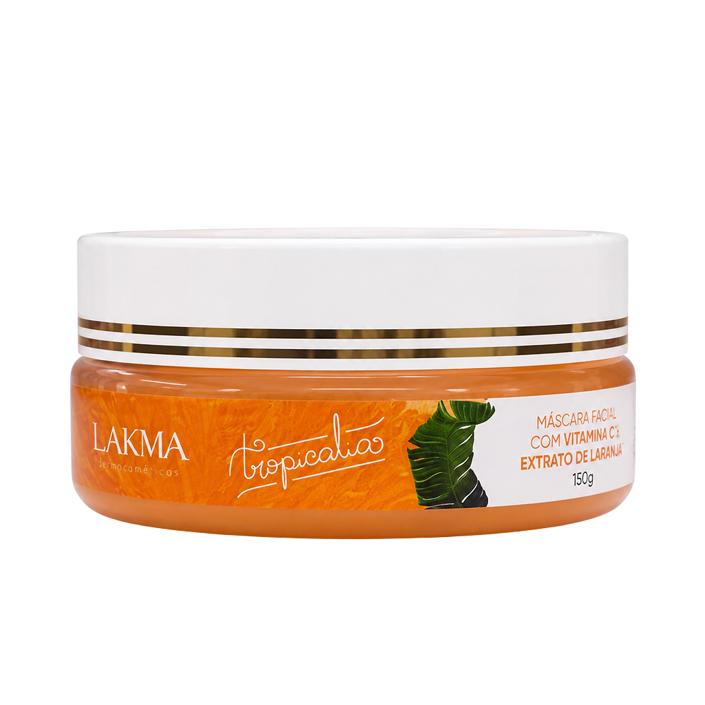 Máscara Tropicália Laranja