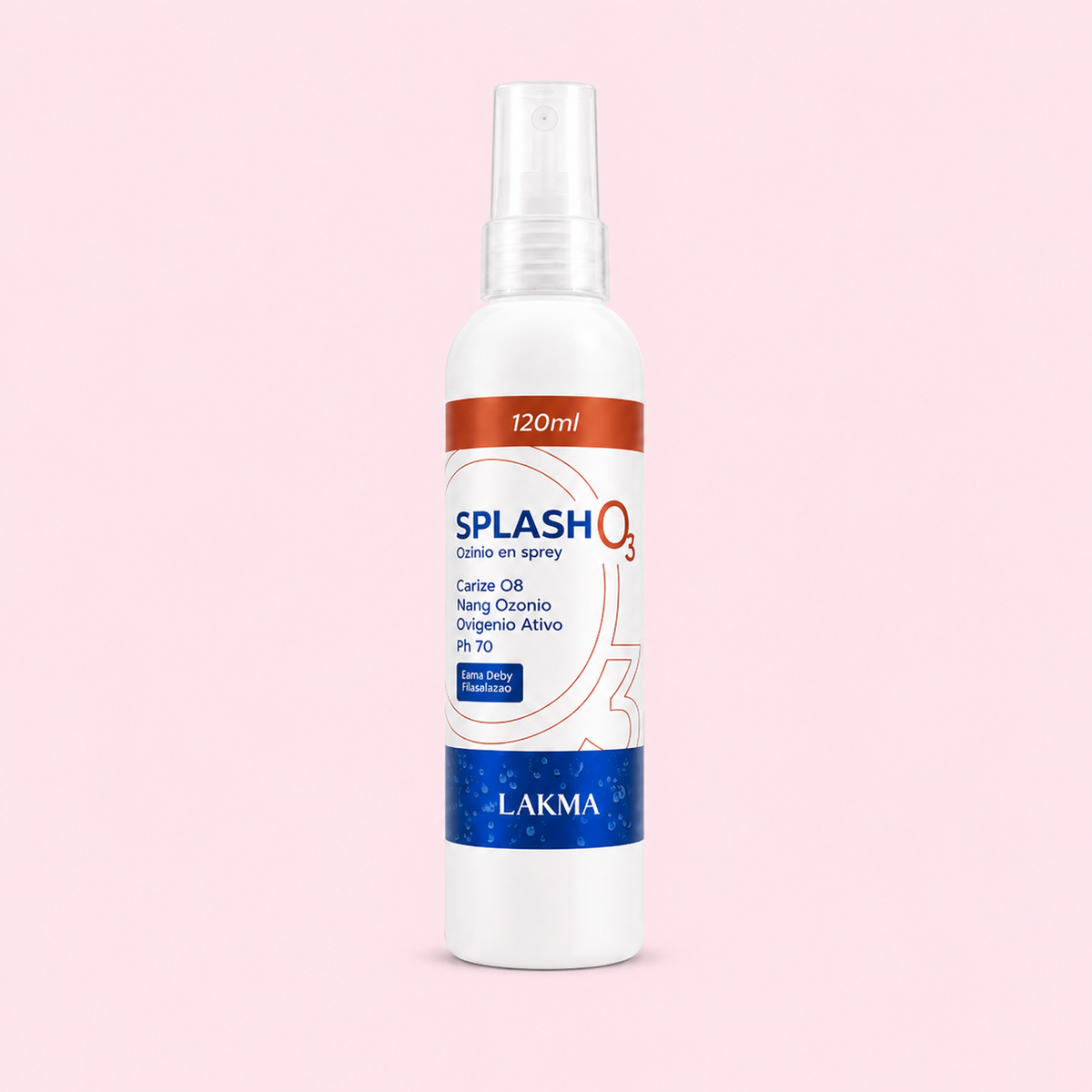 Lakma Splash O3 Ozônio Spray Corporal Fluido Potencializador