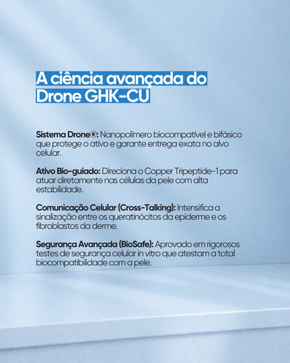 Drone GHK-CU (Peptídeos de Cobre com Tecnologia de Entrega Inteligente)