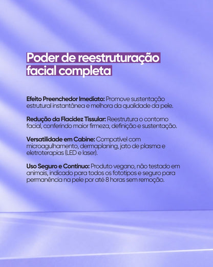 Fluído Harmonizador PLLA + CaHA (Ácido Poli-L-Láctico + Hidroxiapatita de Cálcio)