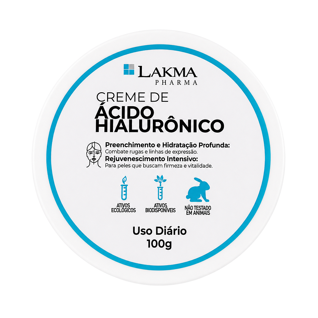 Creme de Ácido Hialurônico Facial hidratante