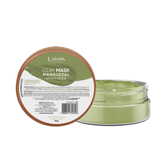 Clay Mask Manguezal, argila verde em creme 150gr