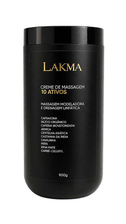 Creme de Massagem 10 ativos - 900g