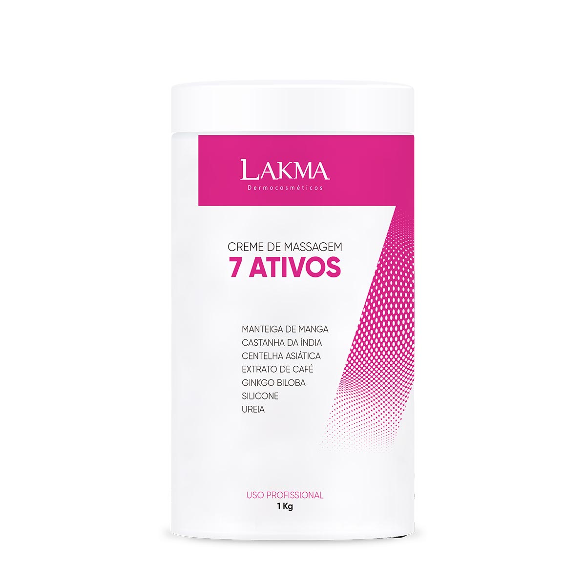 Creme de Massagem 7 ativos - 1 kg