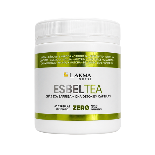ESBELTEA CHÁ SECA BARRIGA + CHÁ DETOX EM CÁPSULAS 60un