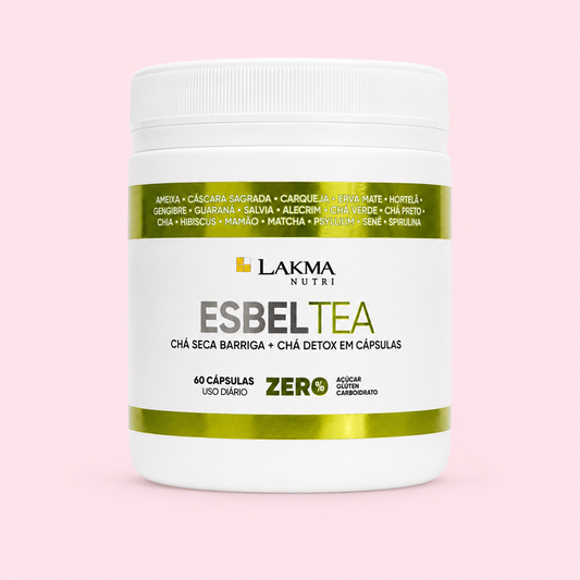ESBELTEA CHÁ SECA BARRIGA + CHÁ DETOX EM CÁPSULAS 60un