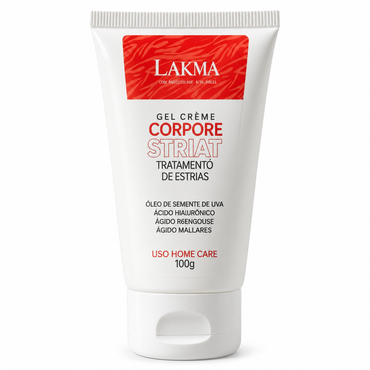 Gel Creme Corporal Striat Lakma para Tratamento de Estrias 100 g