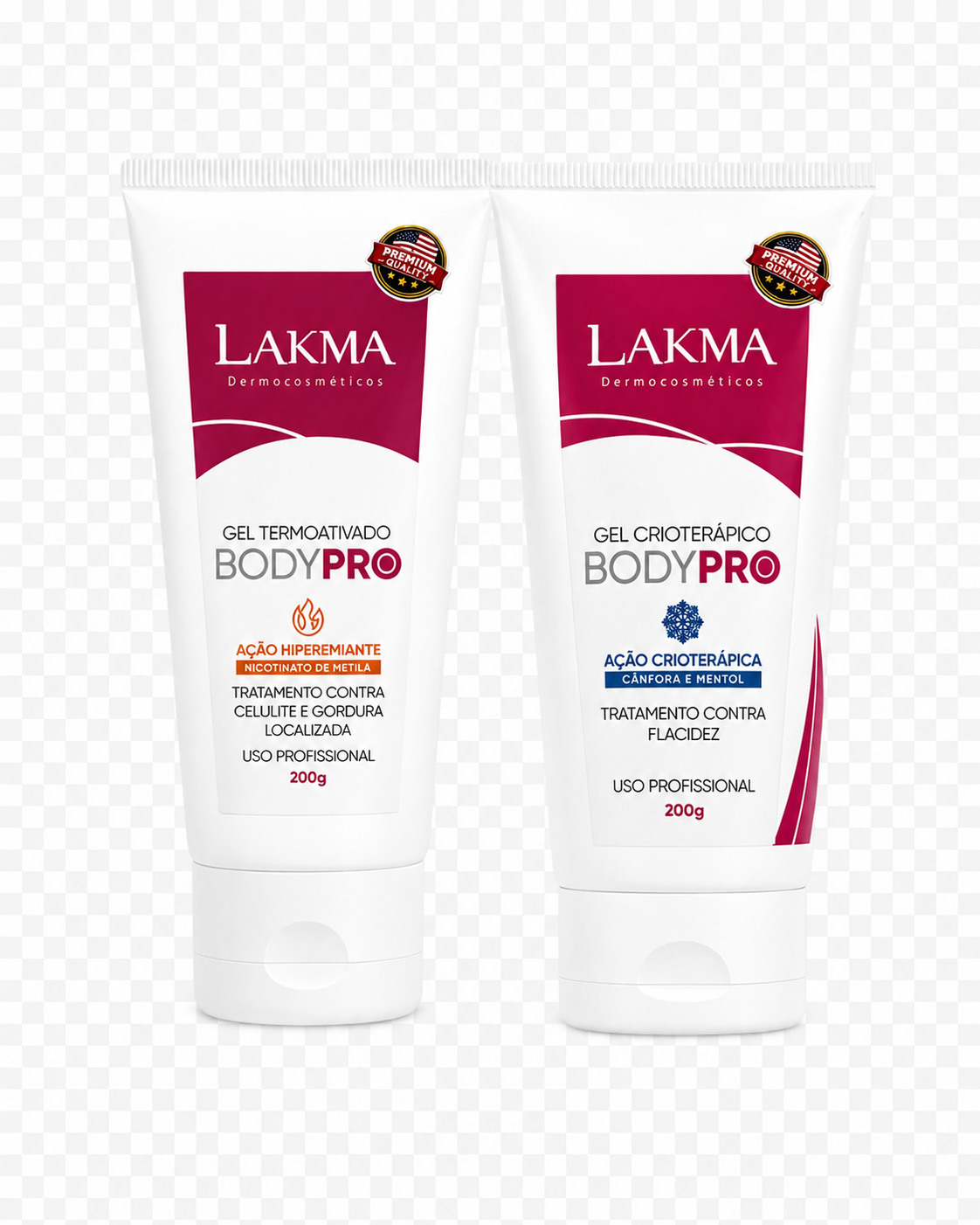 Kit BodyPro Gel Crioterápico + Gel Termoativado