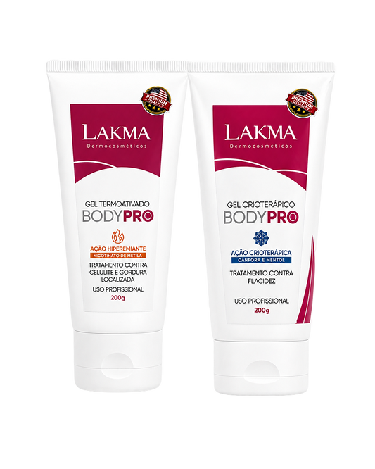 Kit BodyPro Gel Crioterápico + Gel Termoativado