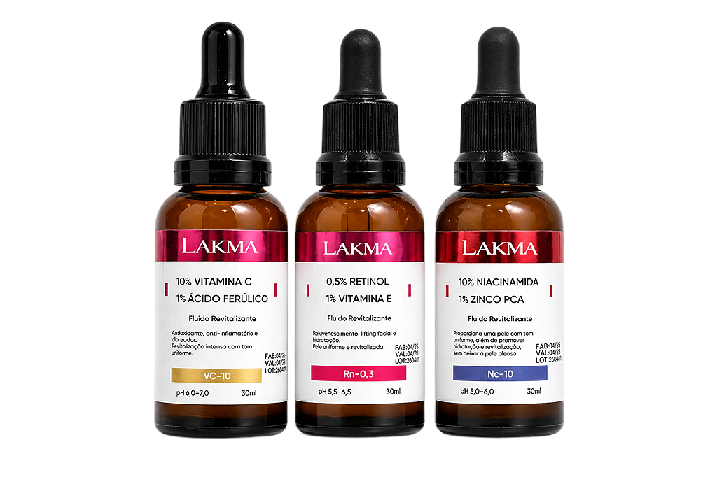 Kit 3 Séruns Skincare