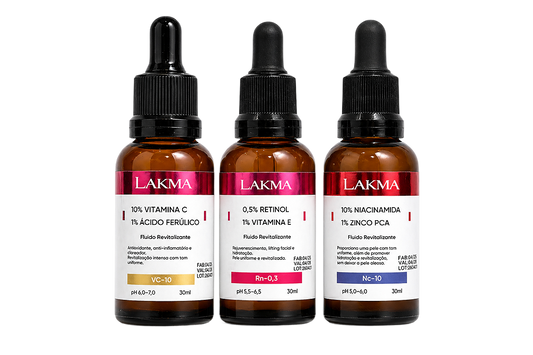 Kit 3 Séruns Skincare