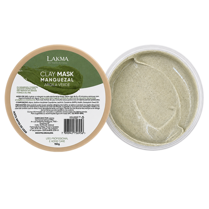 Kit Terras do Brasil, argilas facial em creme