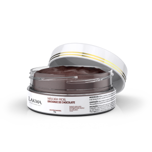 Máscara Brownie de chocolate, hidratação profunda 150gr