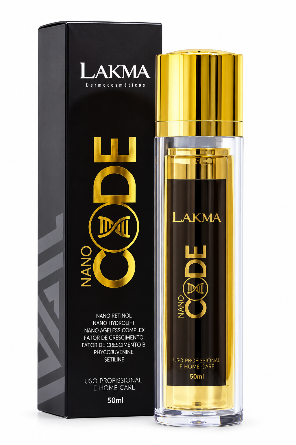 Nano Code Lakma Sérum Facial com Nano Retinol 50 ml