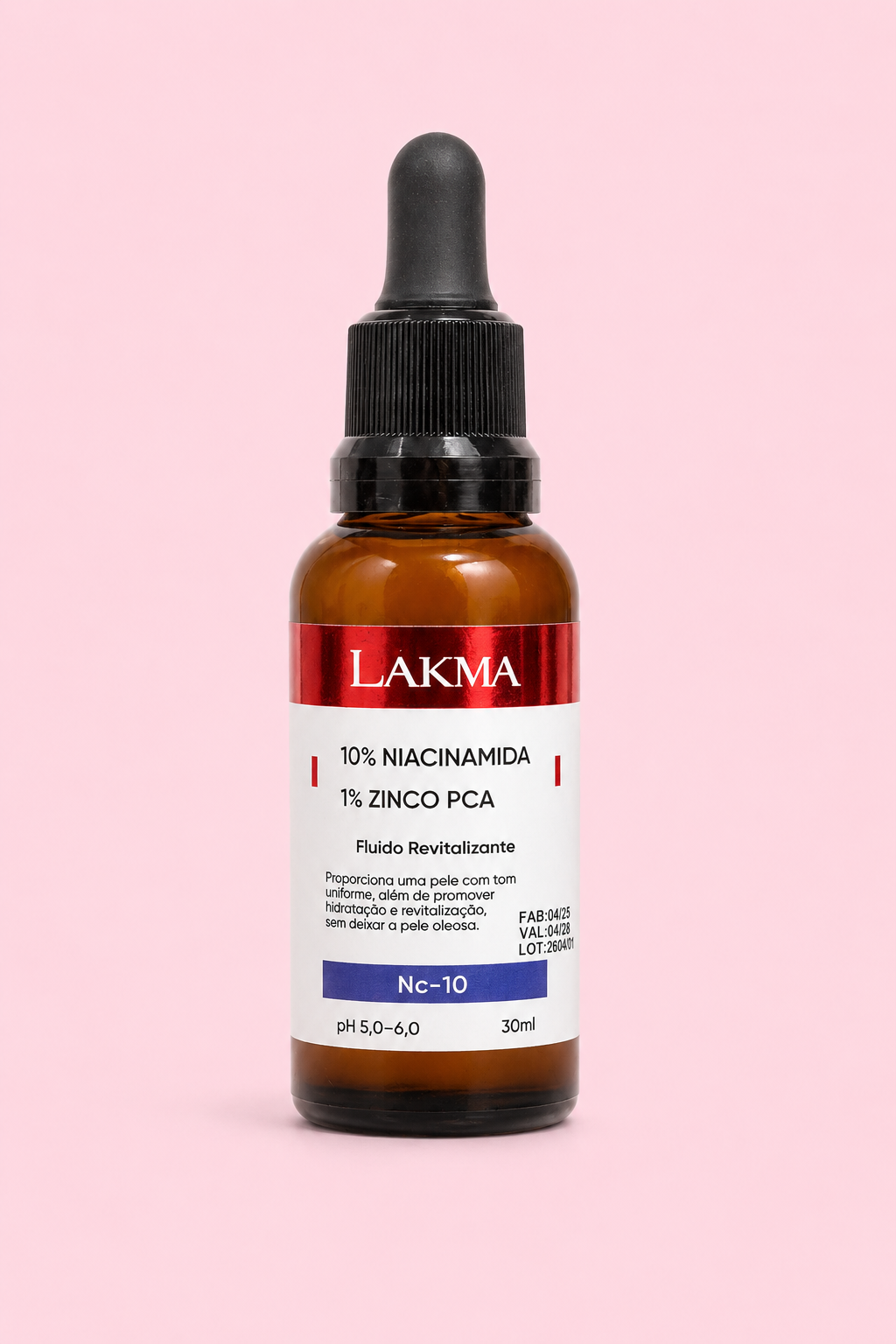 Sérum 10% Niacinamida + 1% Zinco Pca