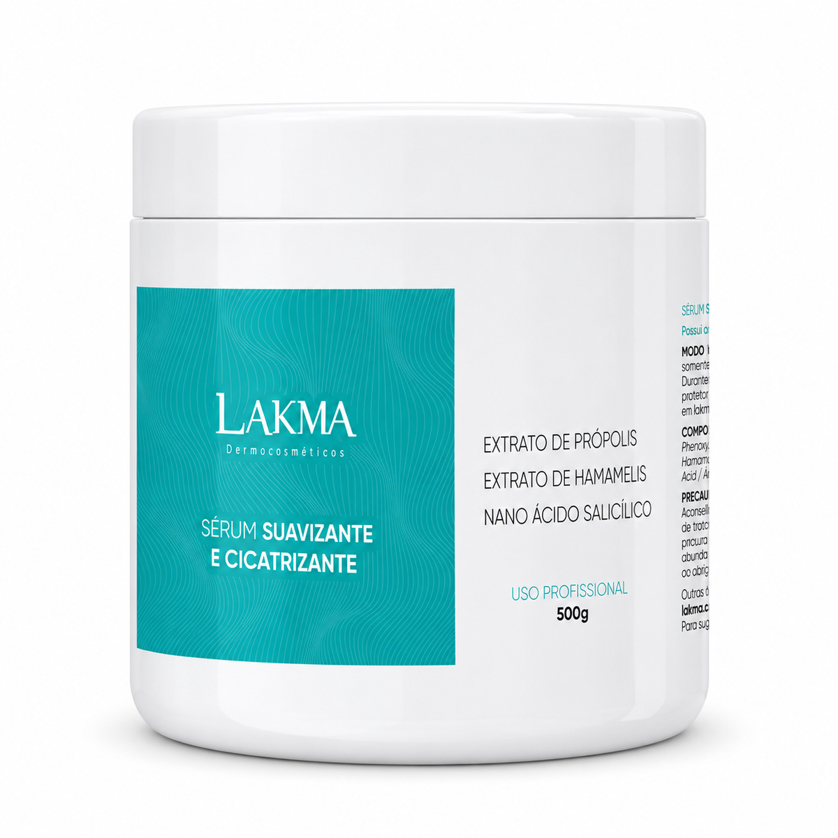 Sérum Suavizante e Cicatrizante Lakma Profissional 500 g