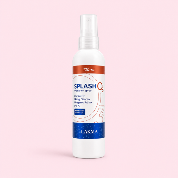 Lakma Splash O3 Ozônio Spray Corporal Fluido Potencializador