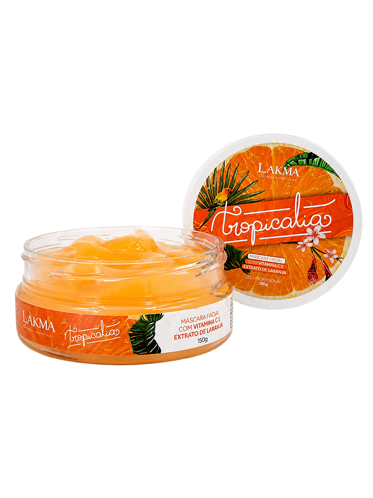 Kit 3 Máscaras Tropicalia Frutas colágeno, vitamina C e acido hialuronico