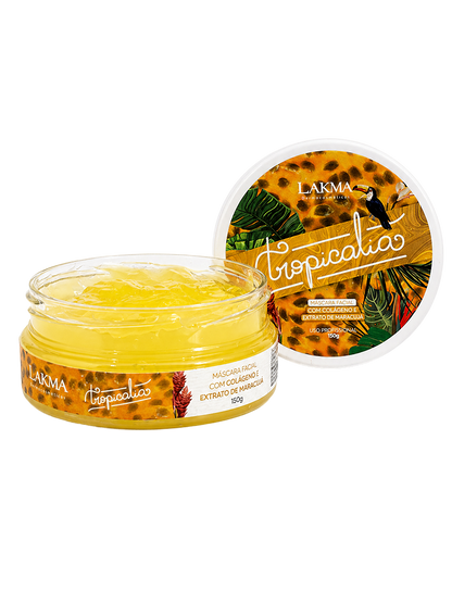 Kit 3 Máscaras Tropicalia Frutas colágeno, vitamina C e acido hialuronico